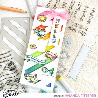 Heffy Doodle - Clear Stamps: Flying High