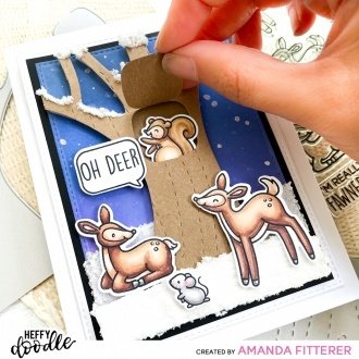 Heffy Doodle - Clear Stamps: Deer To Me