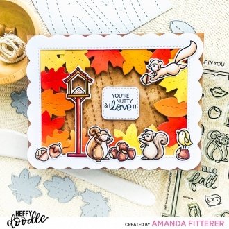 Heffy Doodle - Clear Stamps: Nuts About You
