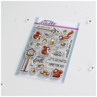 Heffy Doodle - Clear Stamps: Nuts About You