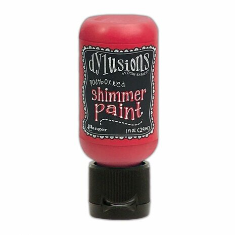 Ranger • Dylusions Flip cup paint: Postbox red