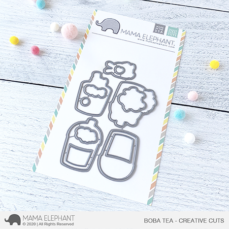 Mama Elephant - Creative Cuts: Boba Tea
