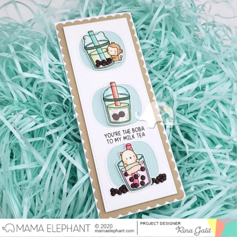 Mama Elephant - Creative Cuts: Boba Tea