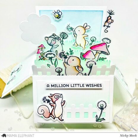 Mama Elephant - Creative Cuts: Dandelion Wishes
