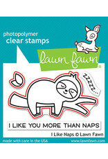 Lawn Fawn - Custom Craft Dies: I like Naps