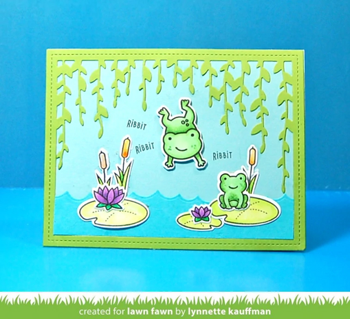 Lawn Fawn - Clear Stamps: Toadally Awesome