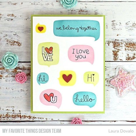 My Favorite Things - Clear Stamps: All Kinds of Love