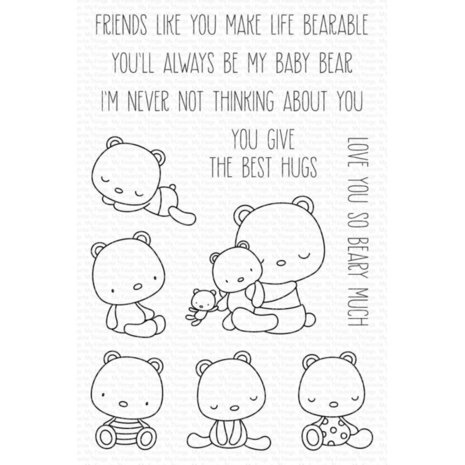 My Favorite Things - Clear Stamps: Bear Hugs