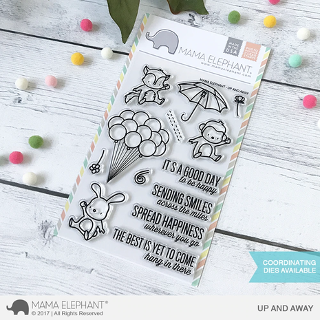 Mama Elephant - Clear Stamps: Up and Away