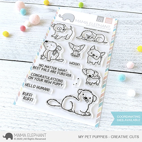 Mama Elephant - Clear Stamps: My Pet Puppies