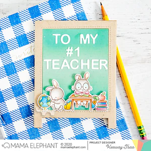 Mama Elephant - Clear Stamps: School Rules
