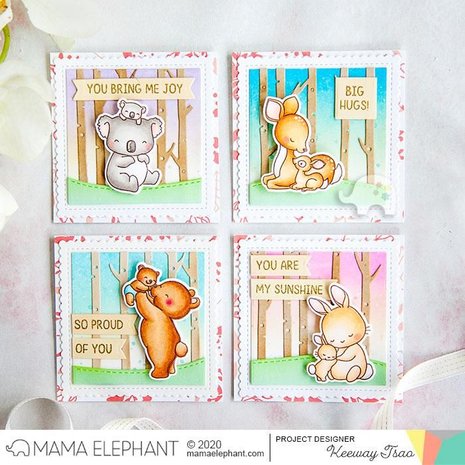 Mama Elephant - Clear Stamps: Family Time