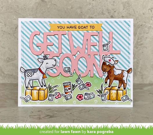 Lawn Fawn - Custom Craft Dies: You Goat This