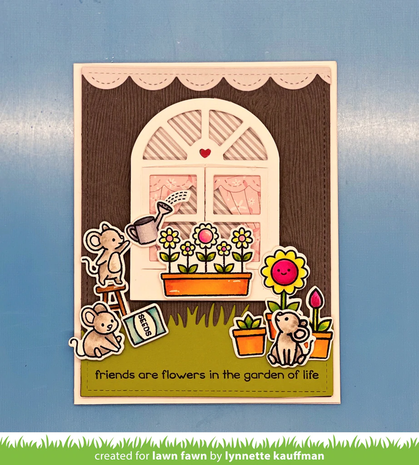 Lawn Fawn - Clear Stamps: Garden Before 'n Afters
