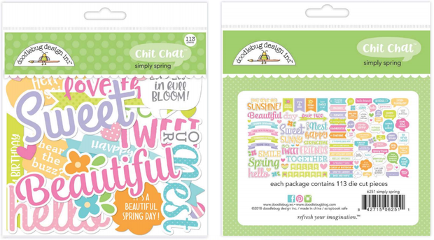 Doodlebug - Chit Chat: Simply Spring