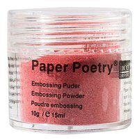 Paper Poetry - Embossingpuder: rot