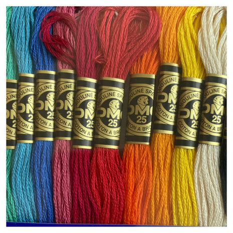 DMC mouliné - embroidery floss assortiment Passionate