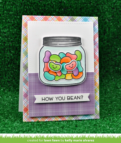 Lawn Fawn - Clear Stamps: How You Bean?