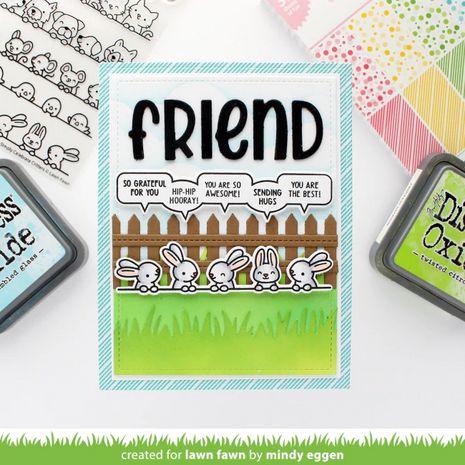 Lawn Fawn - Clear Stamps: Simply Celebrate Critters