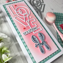 Time For Tea Designs - Clear Stamps: Lets Spoon