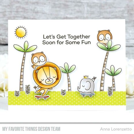 My Favorite Things - Clear Stamps: Jungle Fun