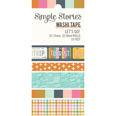 Simple Stories - Washi Tape: Let's Go!