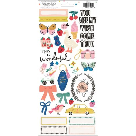 Maggie Holmes - Sweet Story Cardstock Stickers 