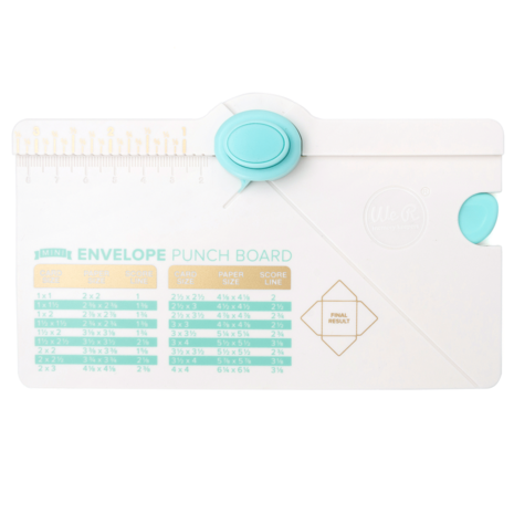 We R Memory Keepers - Mini Envelope Punch Board