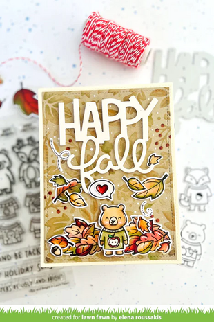 Lawn Fawn - Clear Stamps: Ugly And Bright