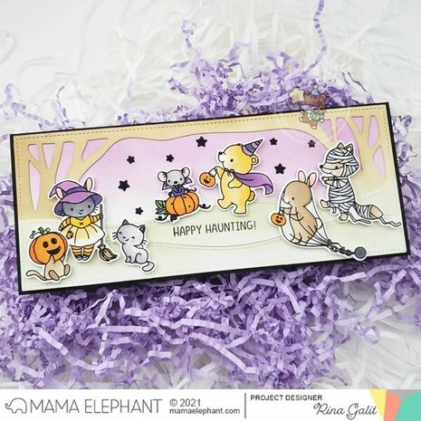 Mama Elephant - Clear stamps - Happy Haunting
