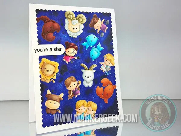 Mama Elephant - Clear stamps - Cosmic Stars