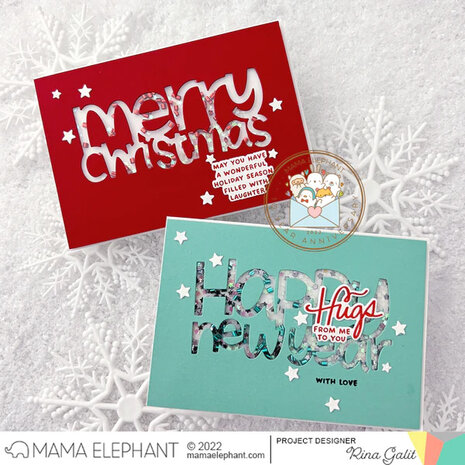 Mama Elephant - Creative Cuts - Bold Merry Words