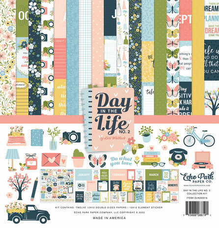 Echo Park - 12"x12" Collection Kit: Day In The Life No. 2 