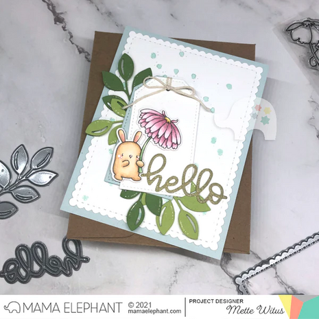 Mama Elephant - Creative Cuts: FLOWER SHOWER