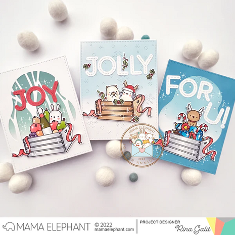 Mama Elephant - Creative Cuts: Gift Crate