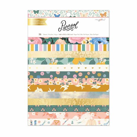 American Crafts – Maggie Holmes 6"x8" Paper Pad: Parasol