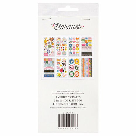 American Crafts - Jen Hadfield - Sticker Book: Stardust