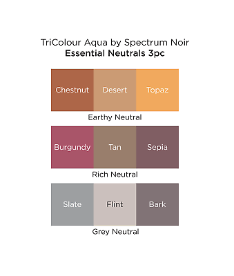 Spectrum Noir - TriColour Aqua Markers Essential Neutrals