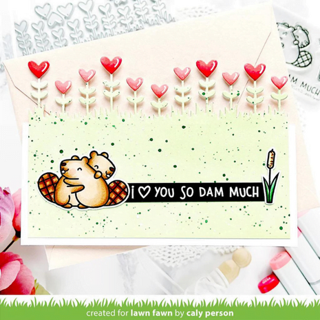 Lawn Fawn - Clear Stamps: So Dam Much
