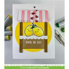 Lawn Fawn - Clear Stamps: You're The Zest