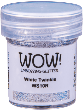 Wow! - Embossing Glitter: White Twinkle