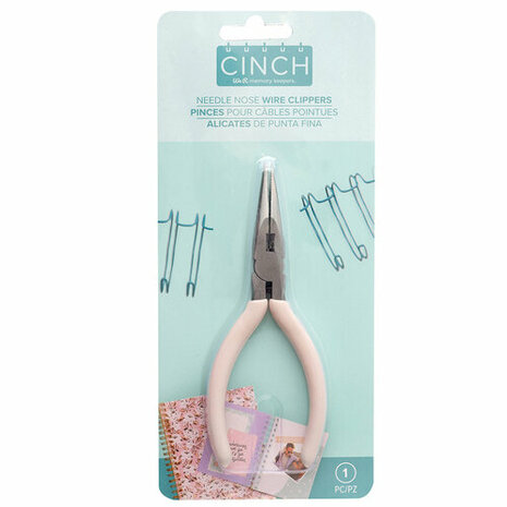 We R Memory Keepers - Cinch Wire Clippers Needle Nose Pink