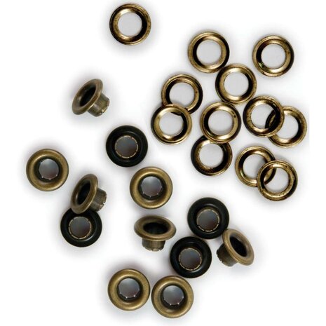 We R Memory Keepers - Brass Eyelets & Washers