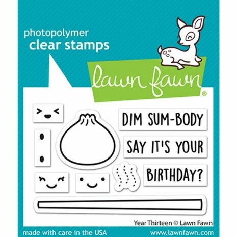 Lawn Fawn - Clear Stamps: Year Thirteen