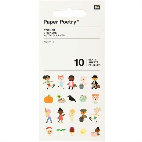 Paper Poetry by Rico Design Sticker book - activity