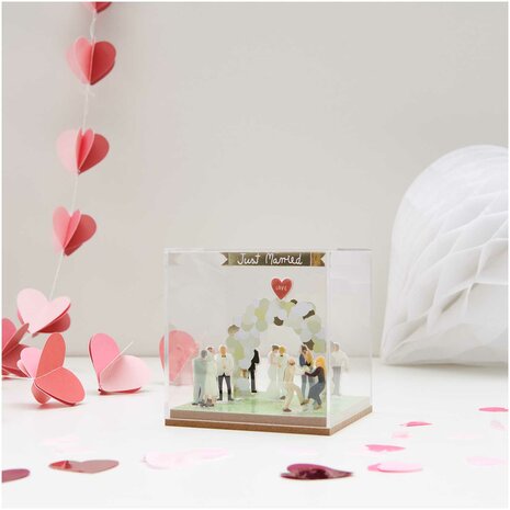 Paper Poetry by Rico Design Decoration cover cube, M