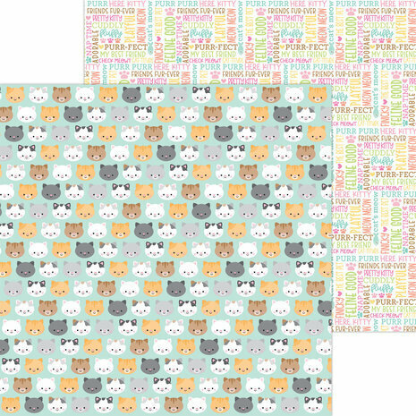 Doodlebug - 12"x12" Paper Pack: Pretty Kitty