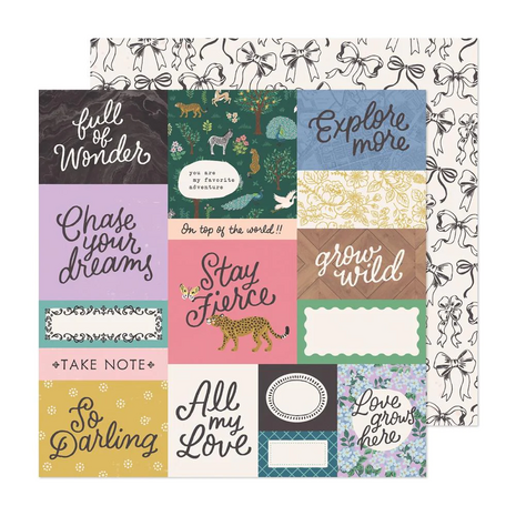 American Crafts – Maggie Holmes 12"x12" Paper Pad: Woodland Grove