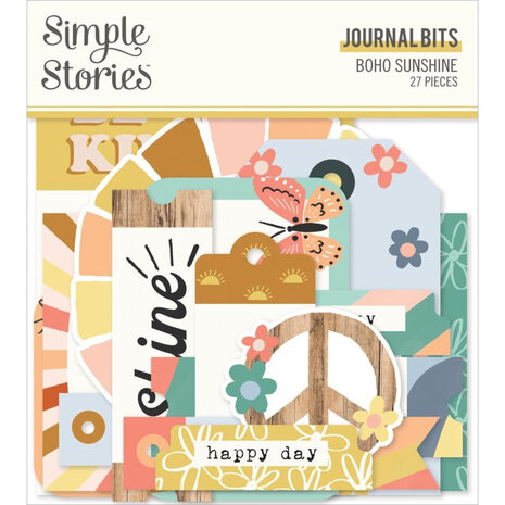 Simple Stories - Journal Bits: Boho Sunshine