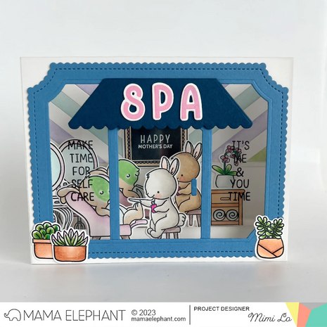 Mama Elephant - Clear Stamps: SPA DAY